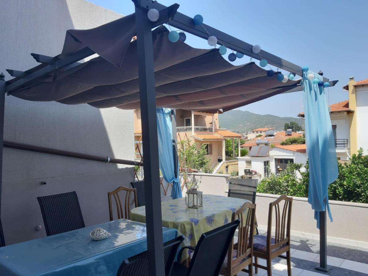 Soula'S Sunshine Big Apartment Nea Karvali Dış mekan fotoğraf